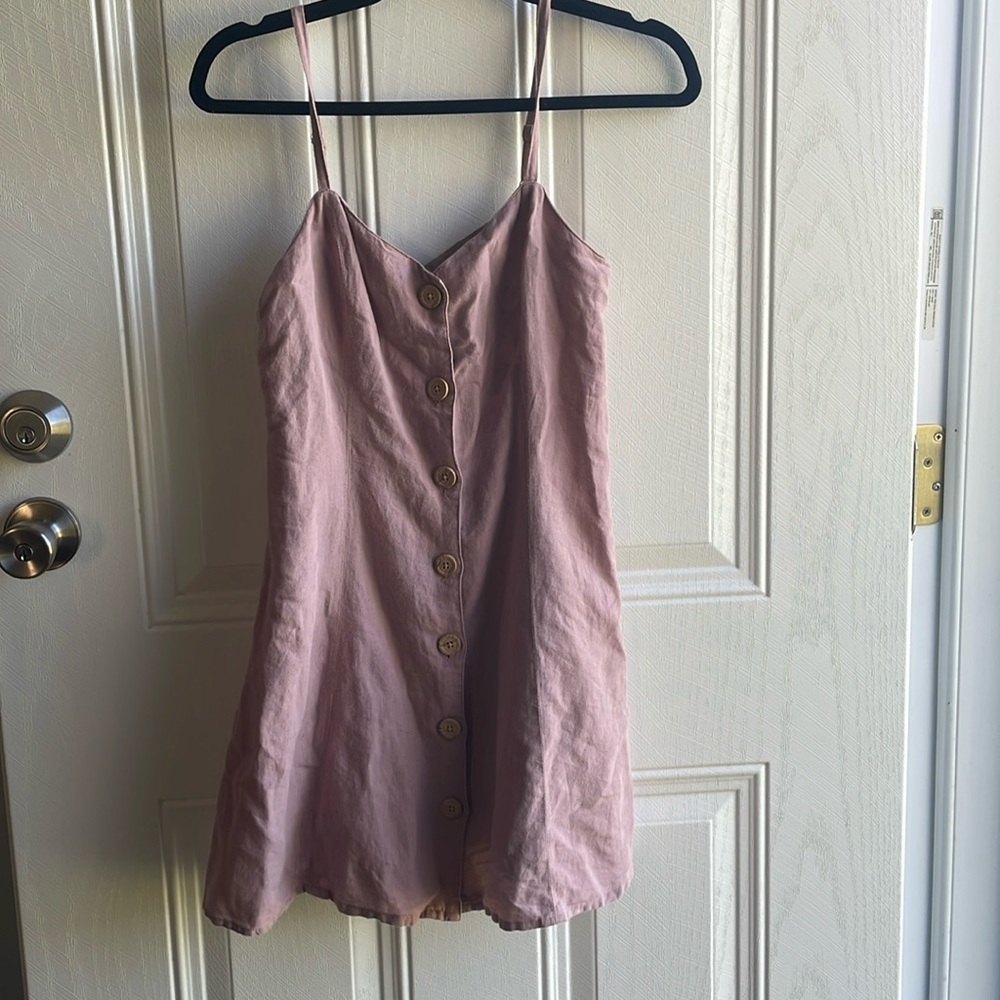 Light purple linen Urban Outfitters dress